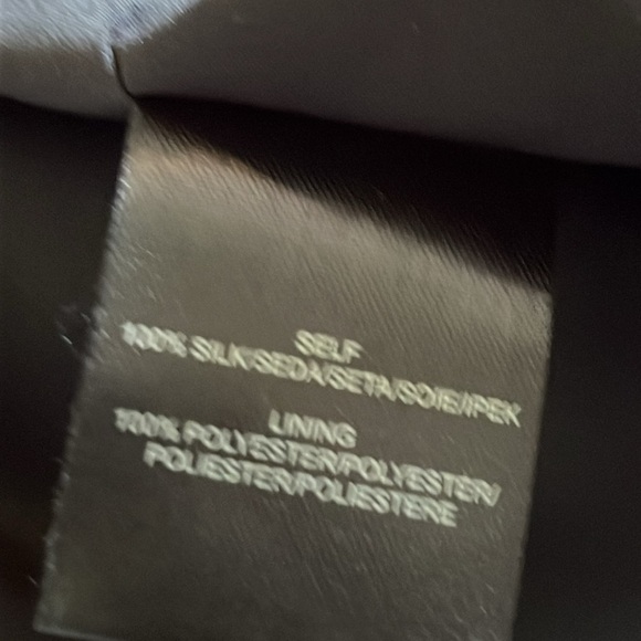 Tibi | 100% Silk Black Dress Asymmetrical Draping at Shoulder Size 4 Cocktail - Picture 8 of 9